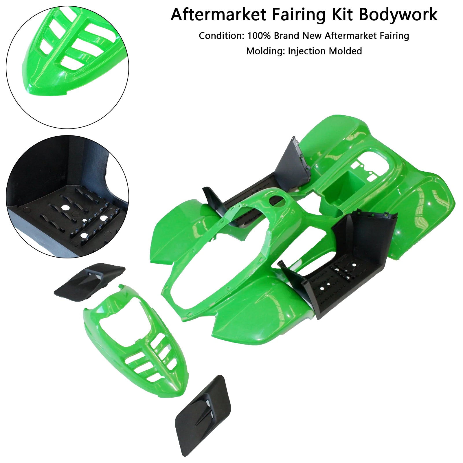 AMOTOPT PARA 50CC 70CC 110CC Quad Dirt Bike ATV 4 Wheelers Fairing Kit Collection