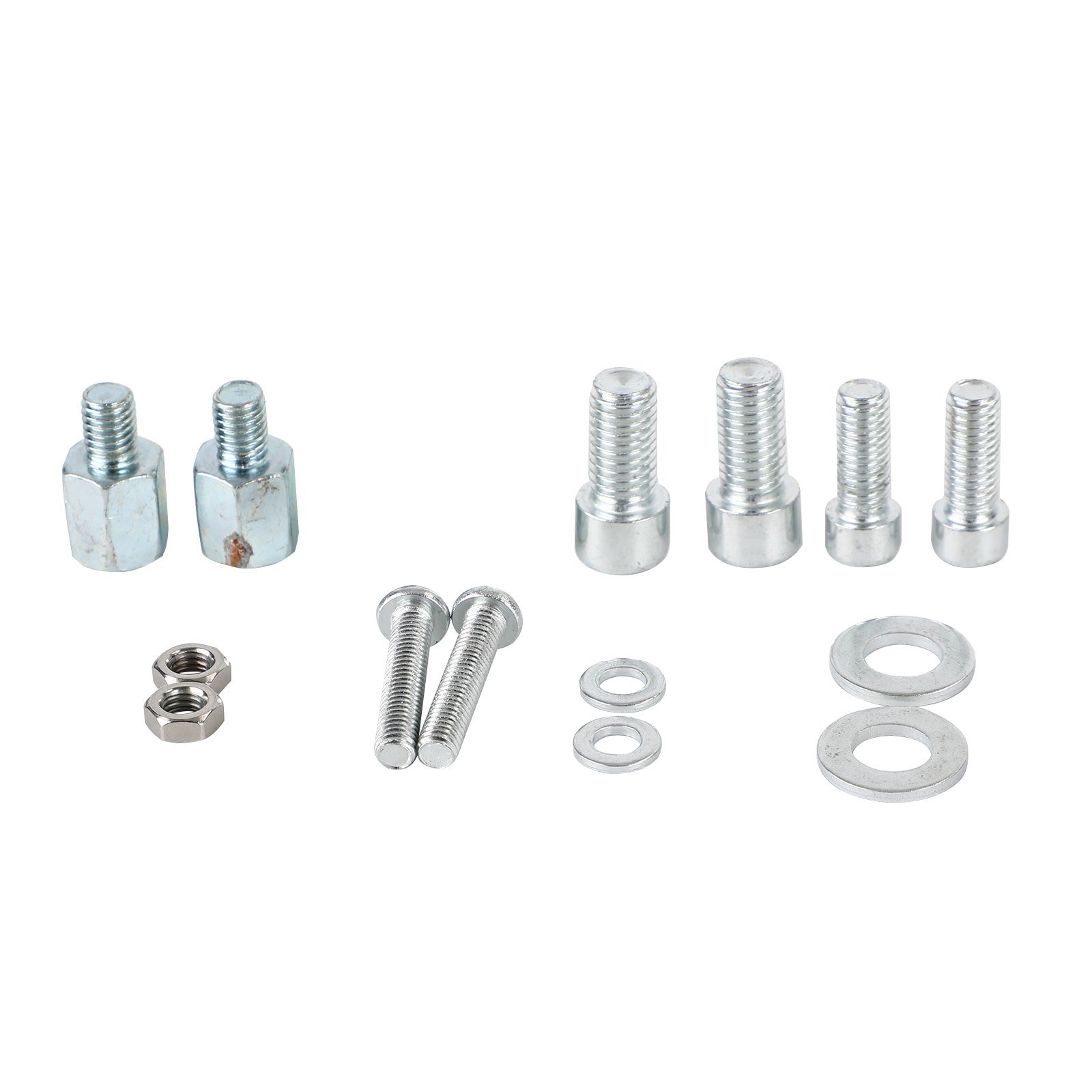 Motor Cnc Adjustable Balance Cross Handle Bar Aluminum Lever Silver