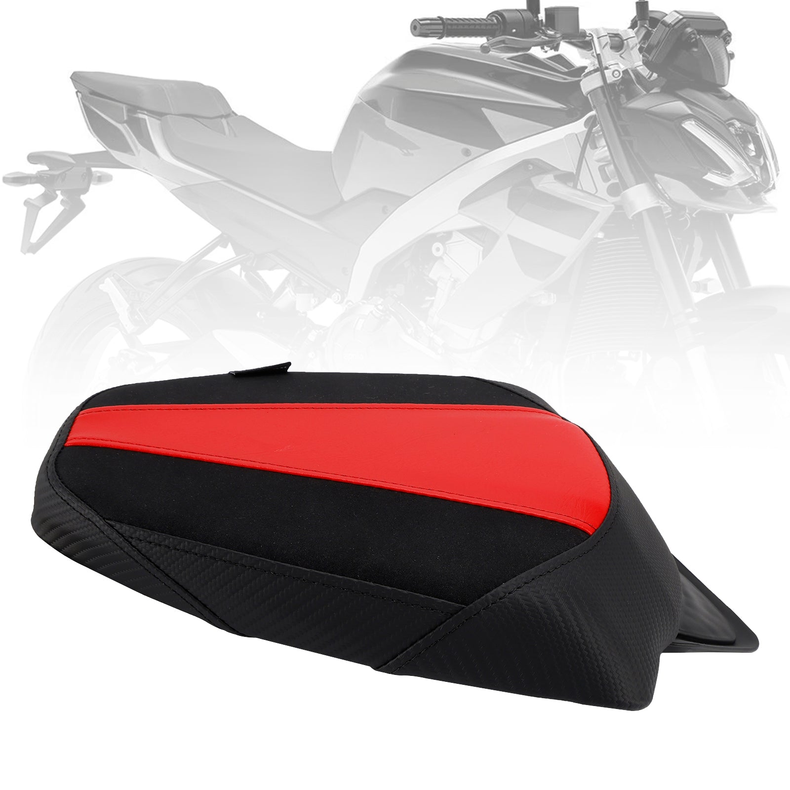 24-25 Black Aprilia RS457 RS 457 Rear Passenger Seat Cushion Pillion Flat
