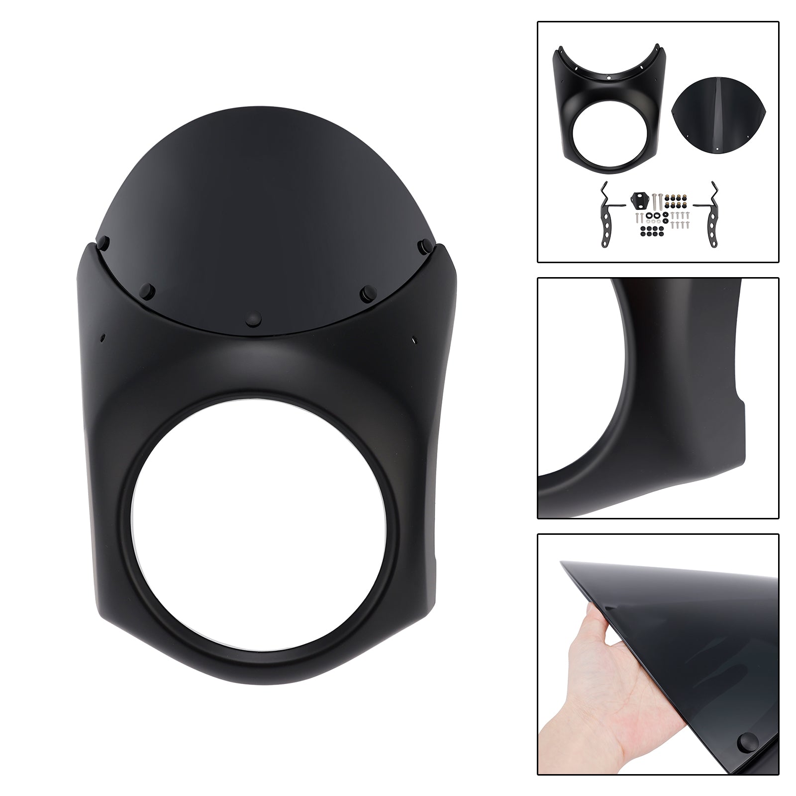 24-25 Kawasaki Eliminator 500 Headlight Windscreen Fairing Windshield