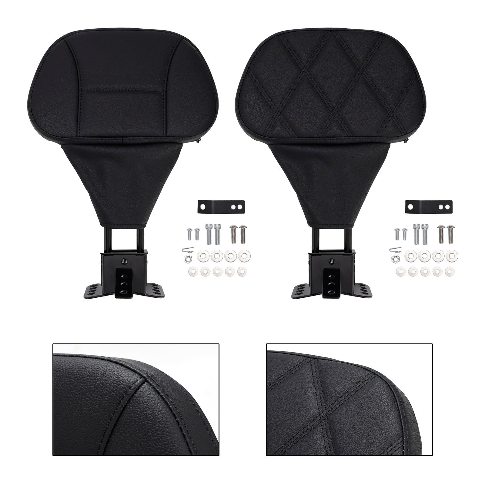 Street Electra Road Glide Road King Tri Glide 88-08 Driver Backrest pad