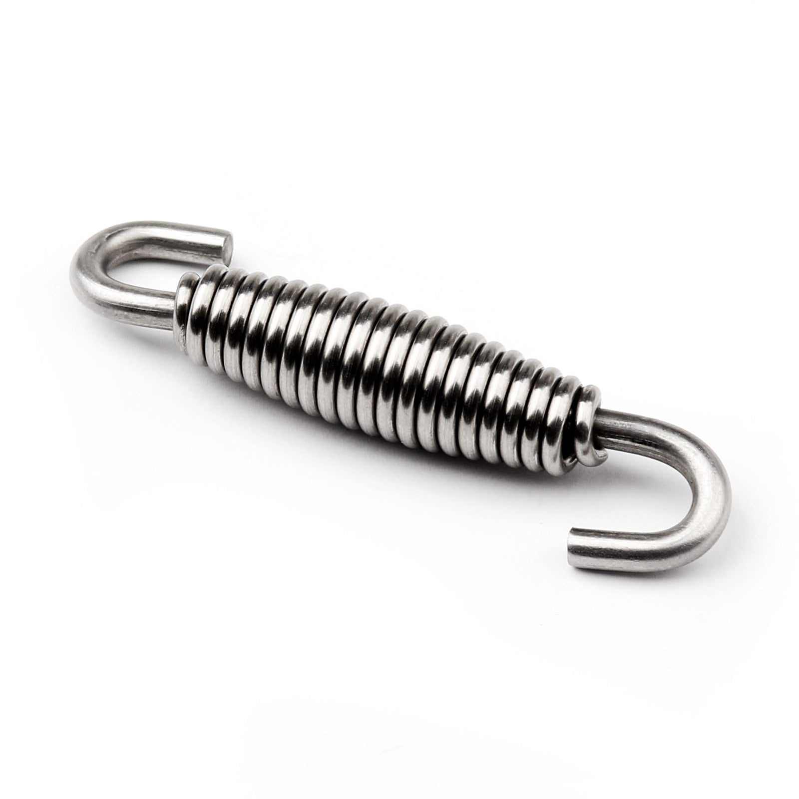 Pipe Tips 4pc ljuddämpare Spring Moto Steel Avgaddare avgaser rostfritt ti Storbritannien