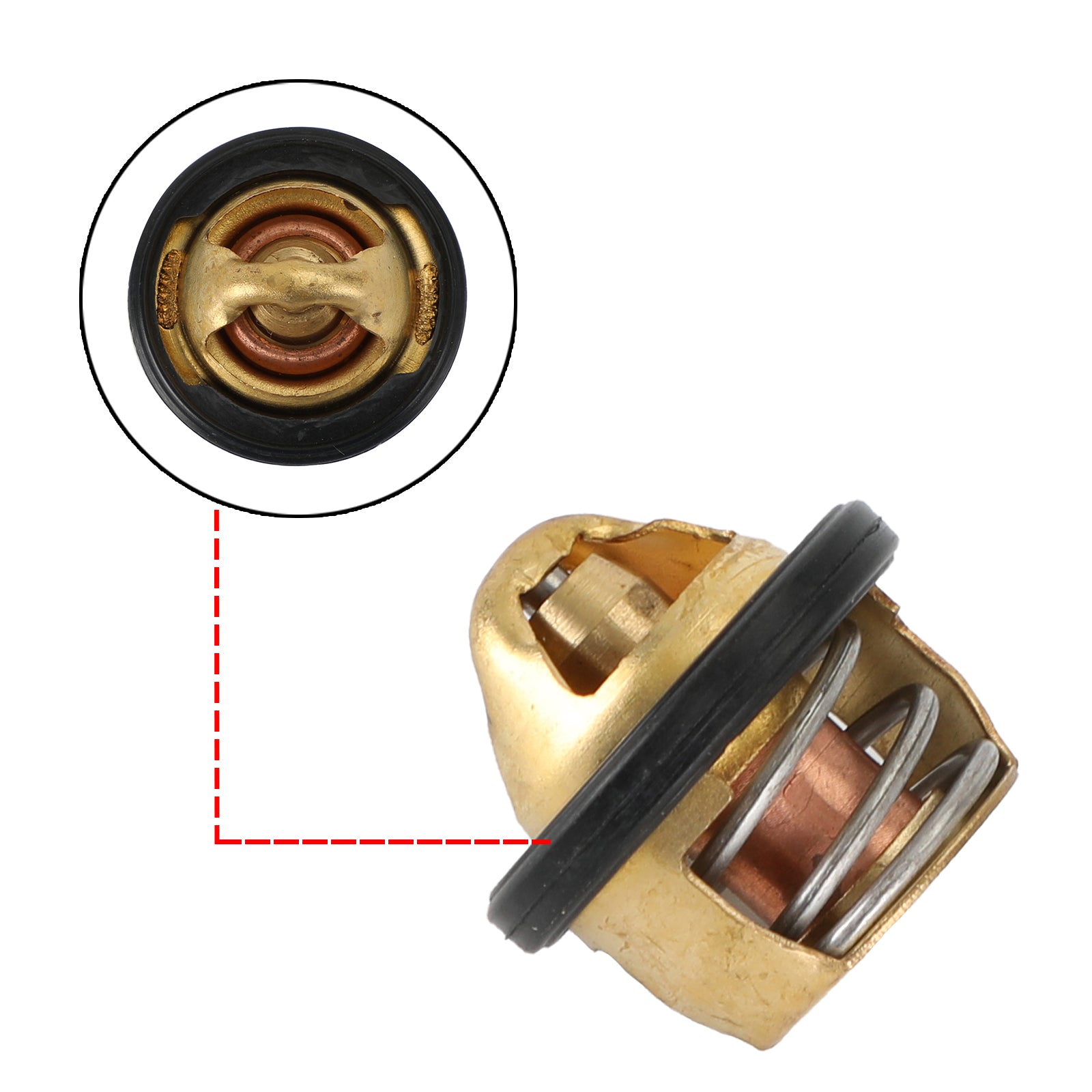 Engine Coolant Thermostat For Polaris Sportsman Scrambler 500 3084940 3090049