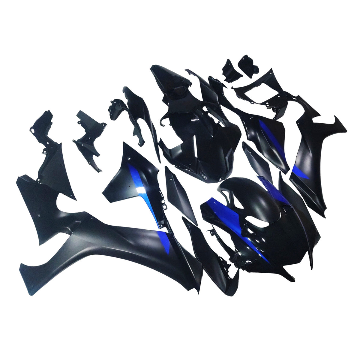 Amotopart 2020-2026 Yamaha YZF-R1 Black White Blue Fairing Kit