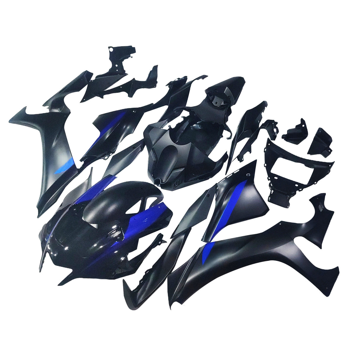 Amotopart 2020-2026 Yamaha YZF-R1 Black White Blue Fairing Kit