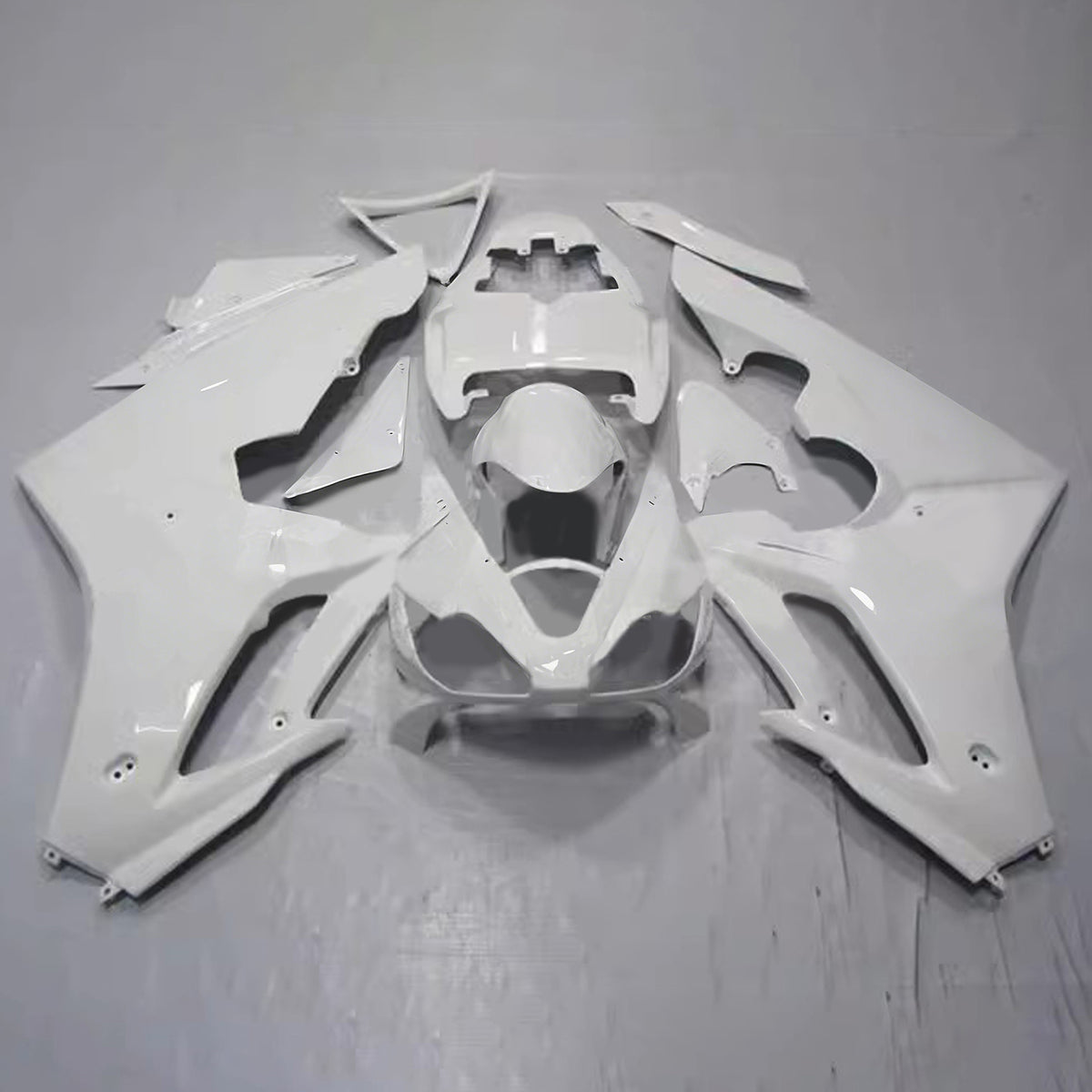 Amotopart 2009-2012 Triumph Daytona 675 Gray Black Fairing Kit