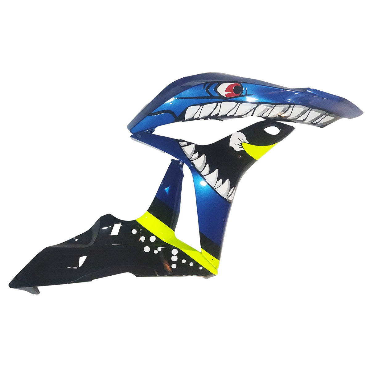 Amotopart 2007–2008 Honda CBR600RR F5 Blau Gelb Verkleidungsset