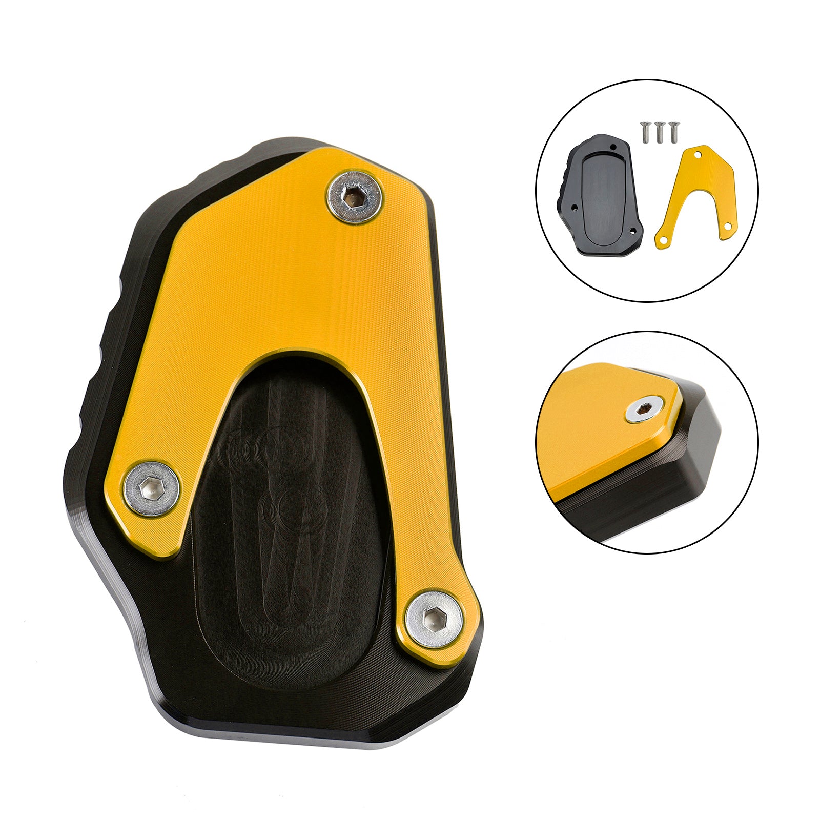 20-23 Suzuki V-Strom DL1050xt Kickstand-Vergrößerungsplattenpad