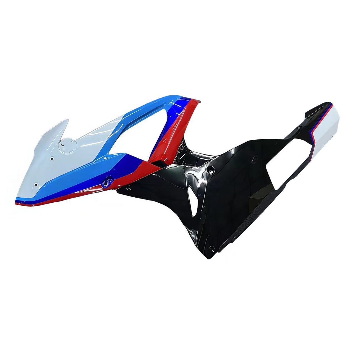 Amotopart 2015-2016 BMW S1000RR White Blue Fairing Kit