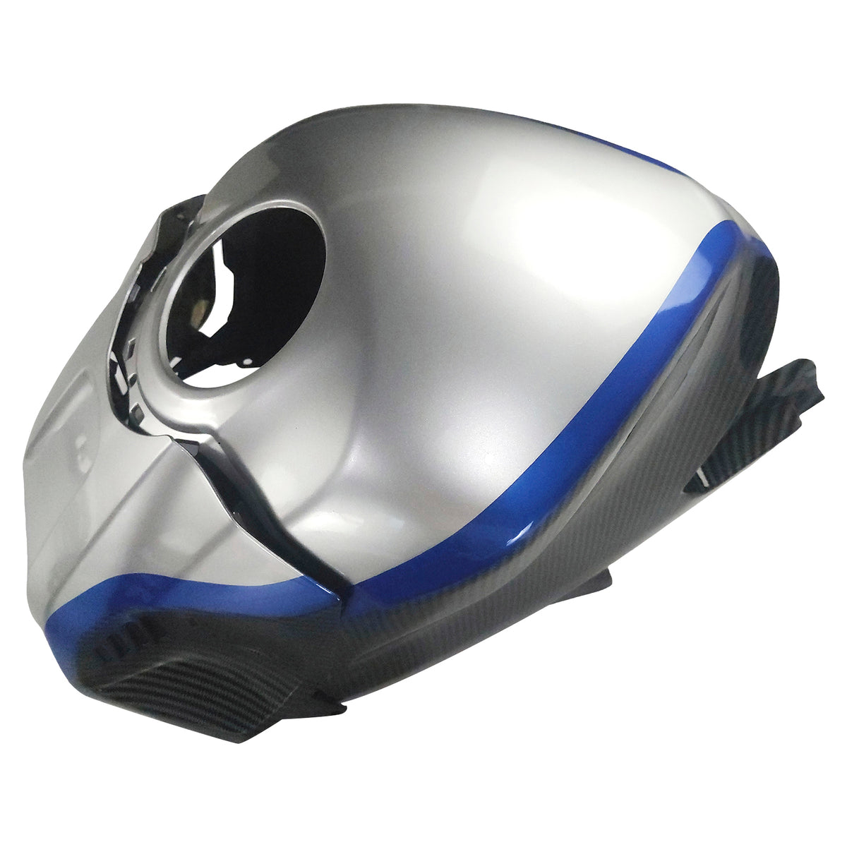 Amotopart 2022–2024 Yamaha YZF-R3 R25 Schwarz Grau Weiß Verkleidungsset