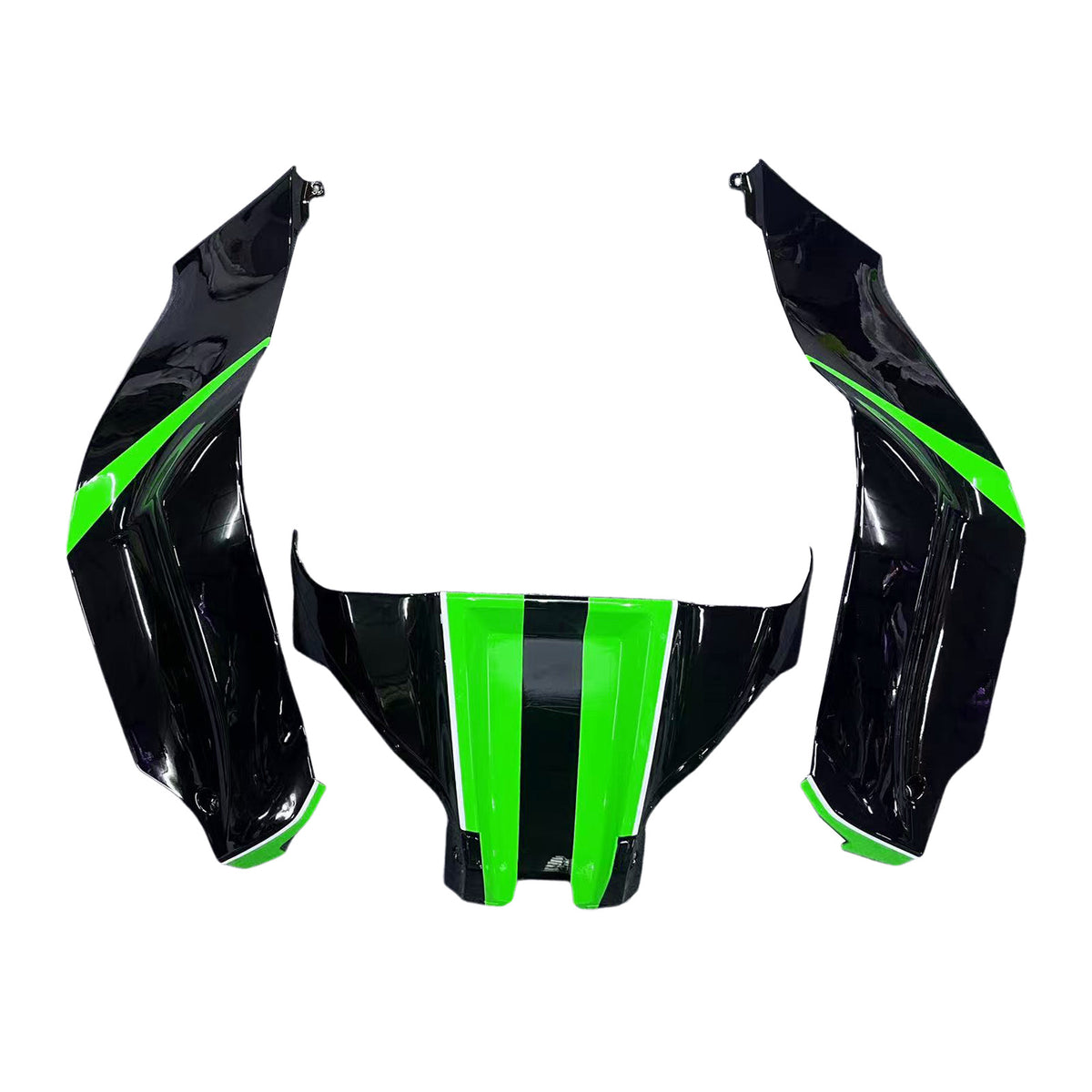Zestaw owiewek Amotopart 2016-2020 Kawasaki ZX-10R biały zielony czarny