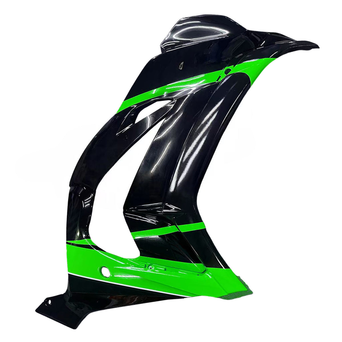 Zestaw owiewek Amotopart 2016-2020 Kawasaki ZX-10R biały zielony czarny