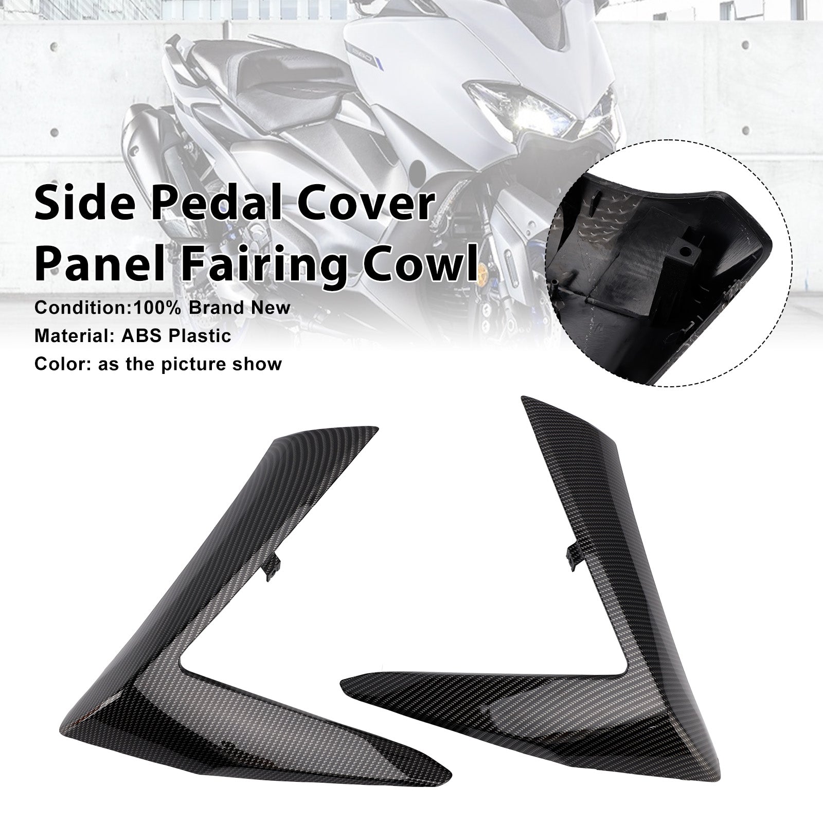 2025-2026 Yamaha T-MAX 560 Side Pedal Cover Panel Fairing Cowl
