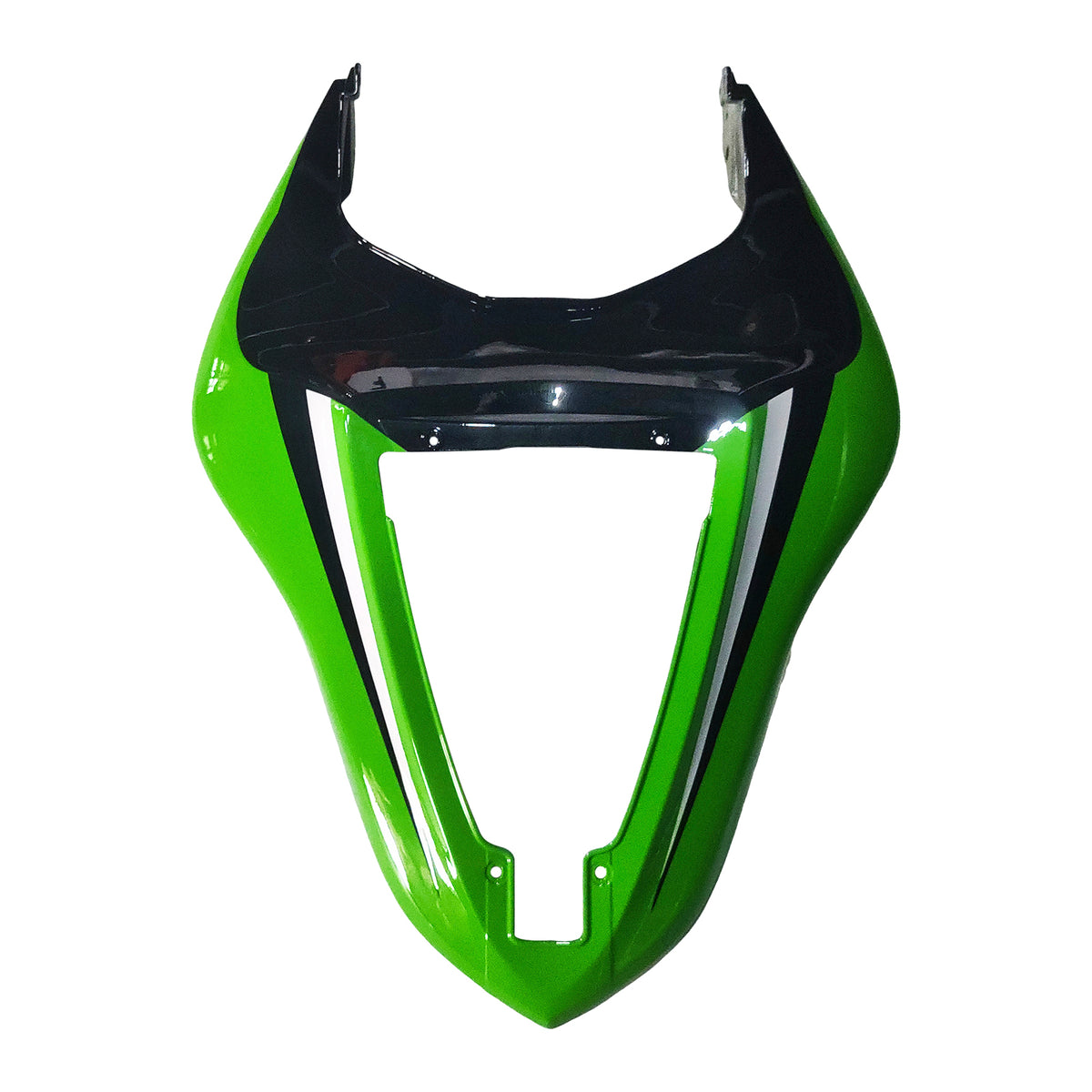 Amotopart 2007–2008 Kawasaki ZX-6R 636 Schwarz Grün Rot Weiß Verkleidungsset