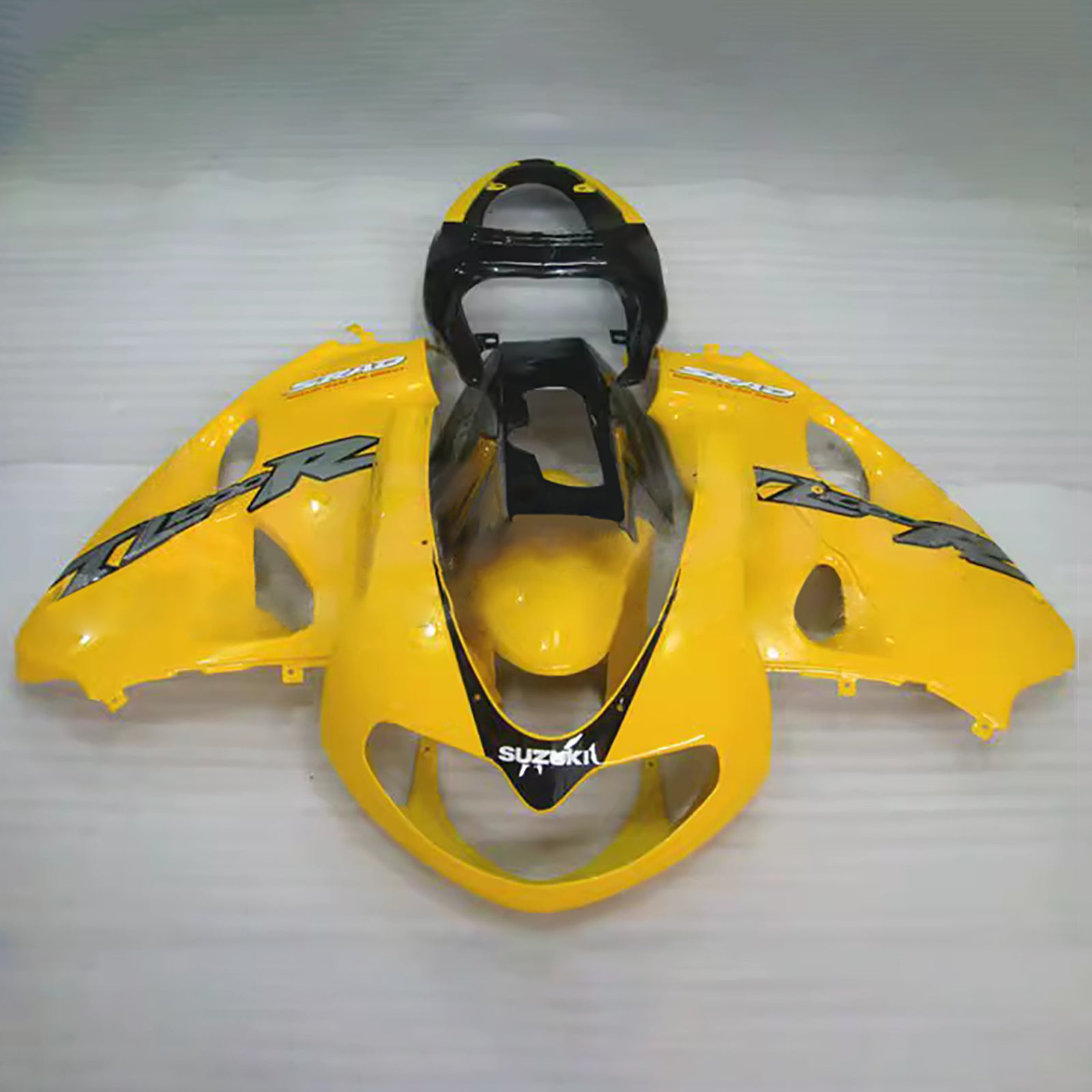 Amotopart 1998–2003 Suzuki TL1000R Gelbgraues Verkleidungsset