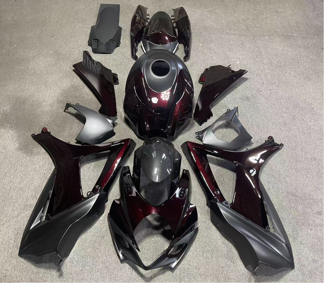 Amotopart 2007-2008 Suzuki GSXR1000 Carbon Fiber Pattern Fairing Kit