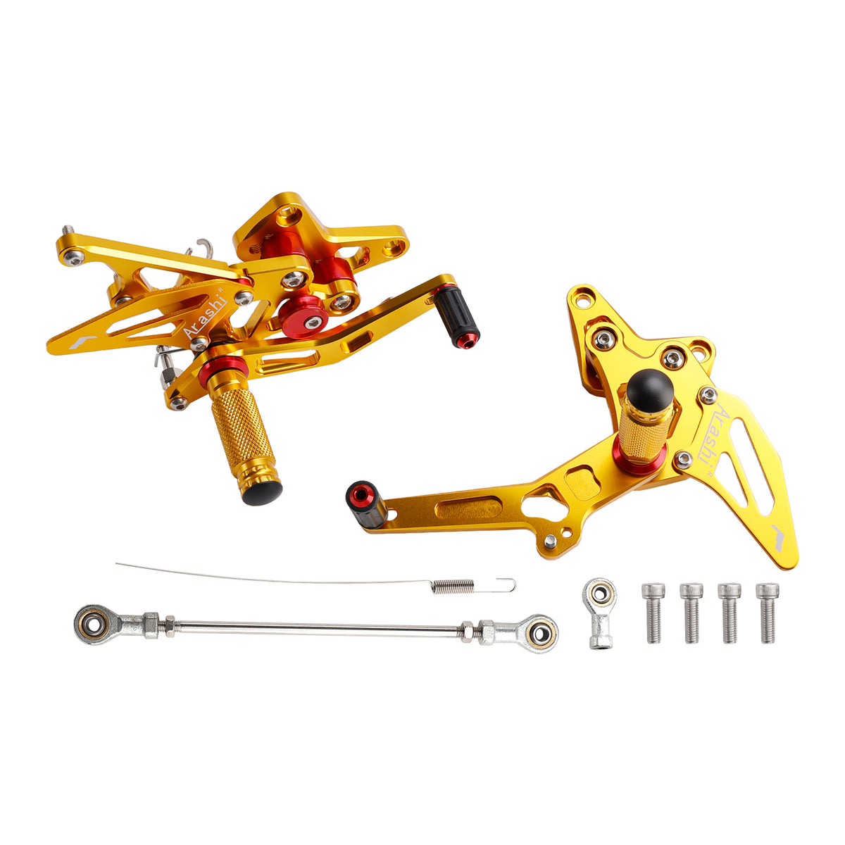 1999-2020 Suzuki Hayabusa GSX1300R CNC Gold Rearsets Footpegs Footrest