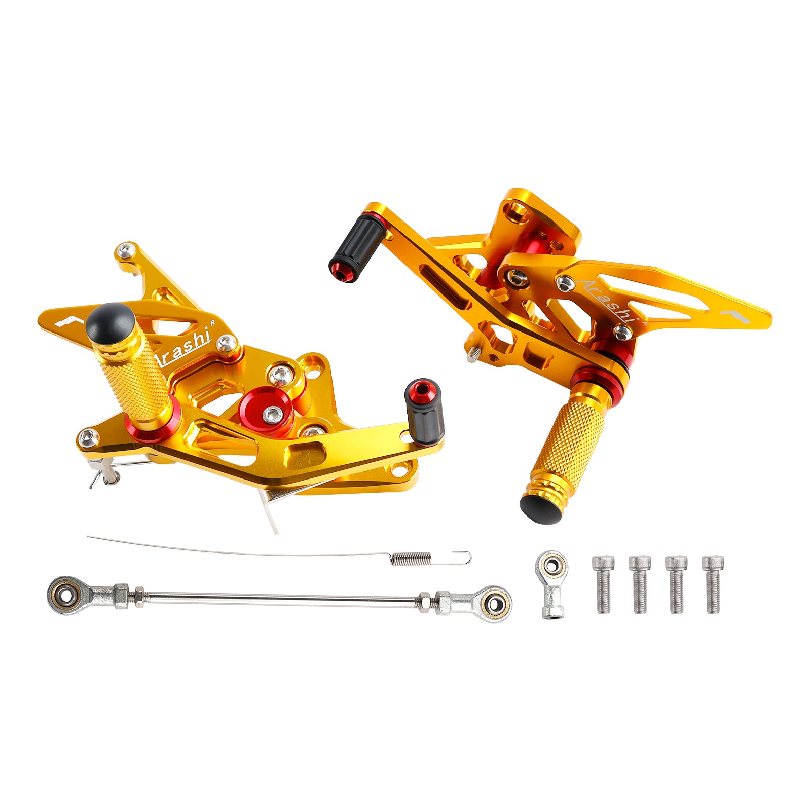 1999-2020 Suzuki Hayabusa GSX1300R CNC Gold Rearsets Footpegs Footrest