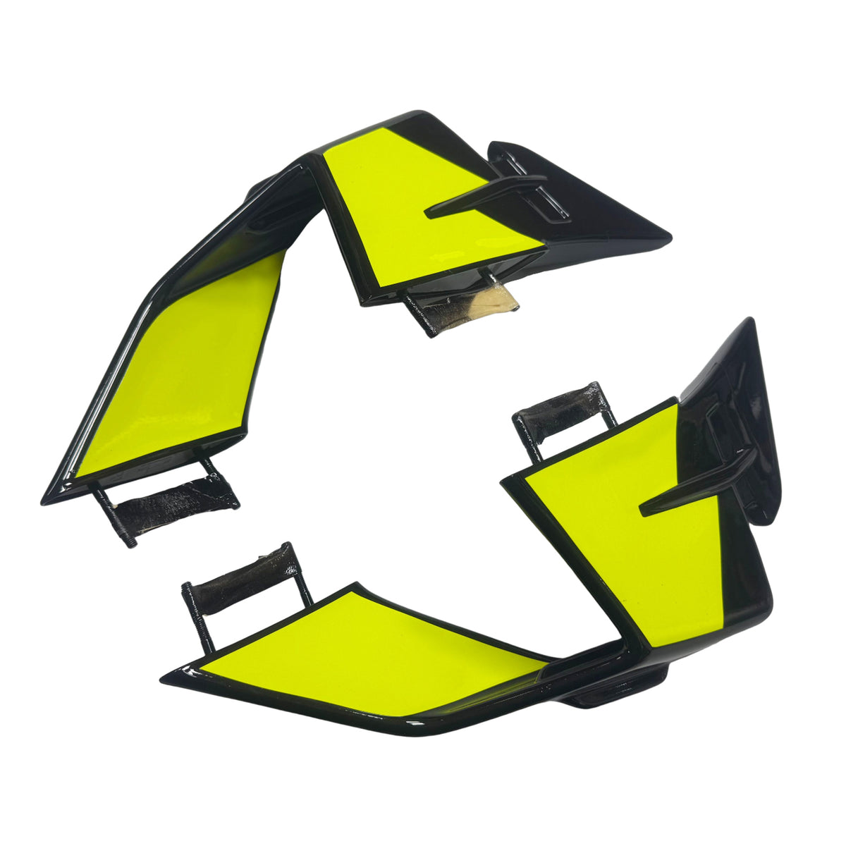 Amotopart 2023-2024 BMW S1000RR Kit de carénage jaune noir