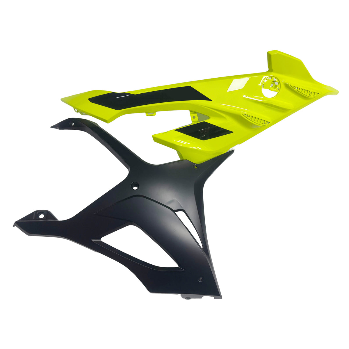 Amotopart 2023-2024 BMW S1000RR Kit de carénage jaune noir