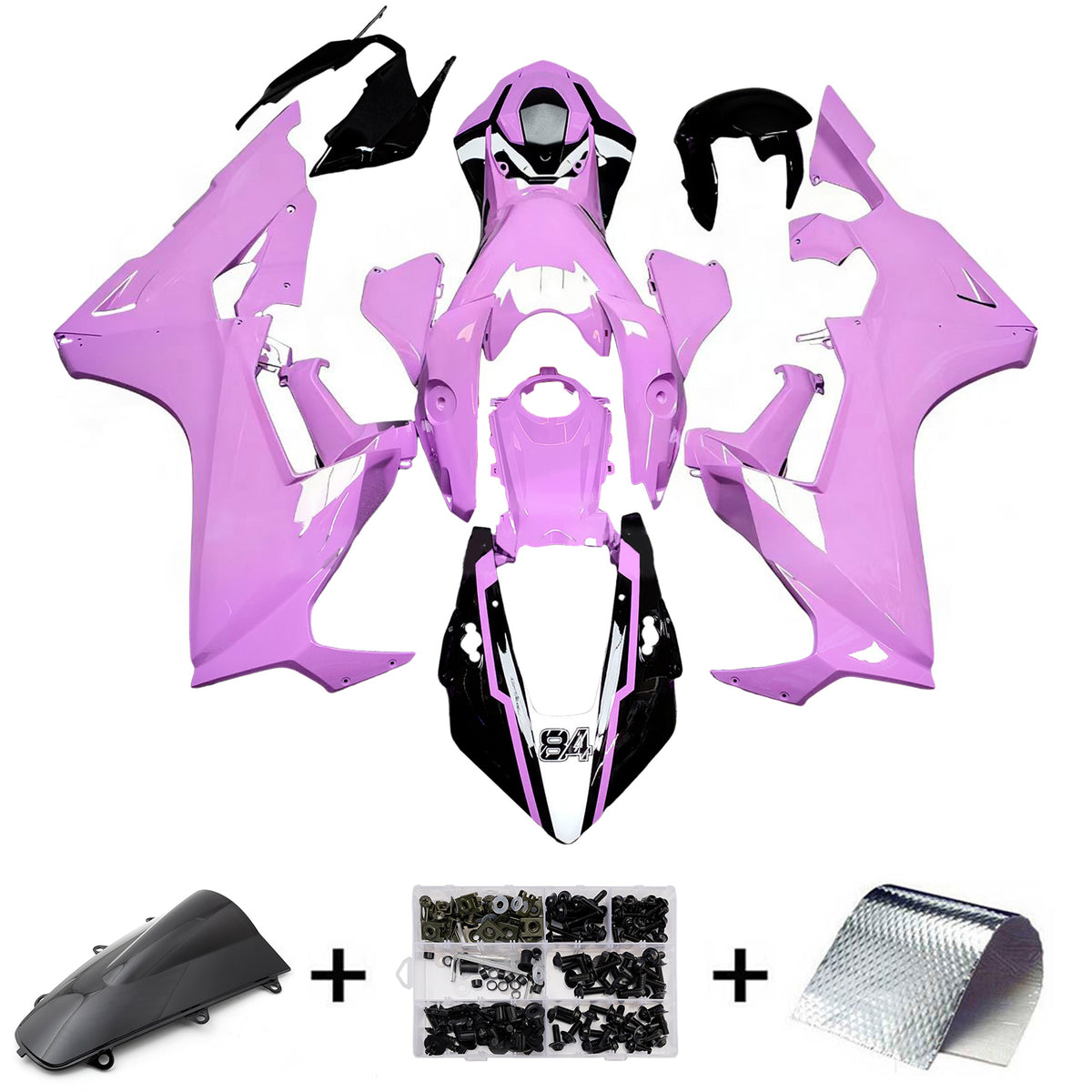 Kit carena viola Amotopart 2017-2023 Honda CBR1000RR
