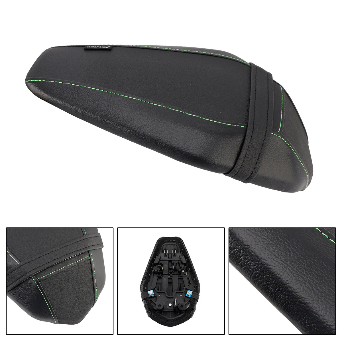 2019-2025 Blackb Kawasaki Ninja Zx-6R Rear Seat Passenger Cushion Flat