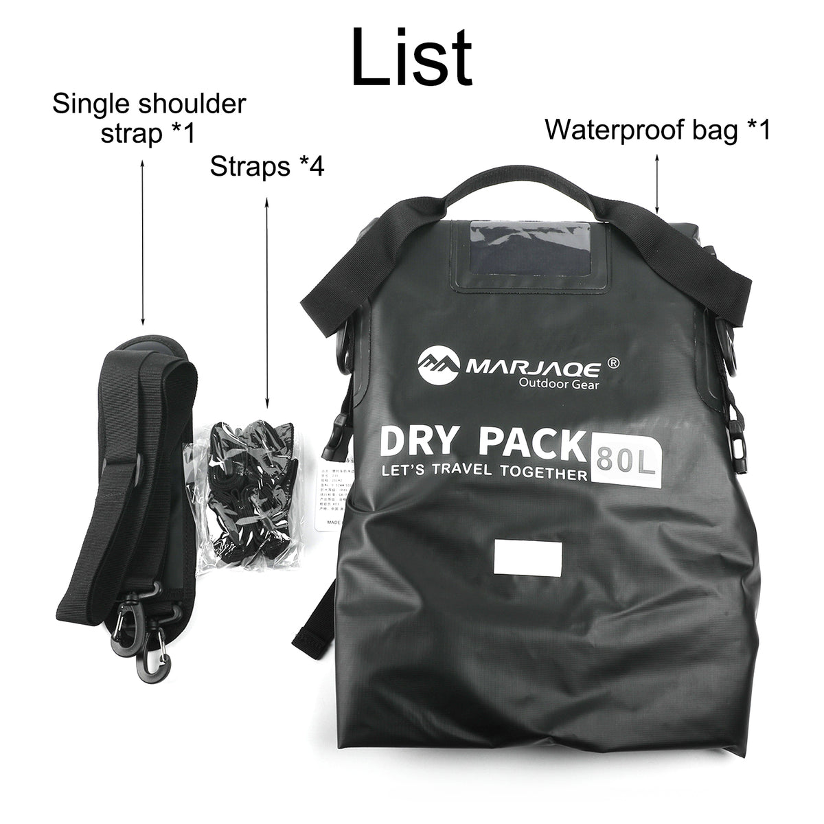 Motorrad-Hecktasche, seitliche Satteltasche, Hecktasche, Gepäcktasche, Stauraum, 80 l