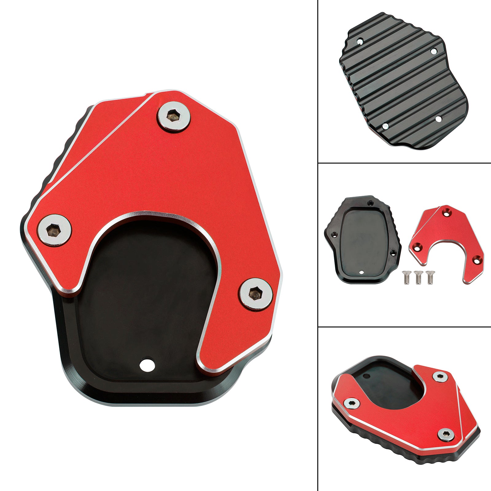 Kickstand Forstørrende platepute Fit for Honda CRF250L 2017-2020