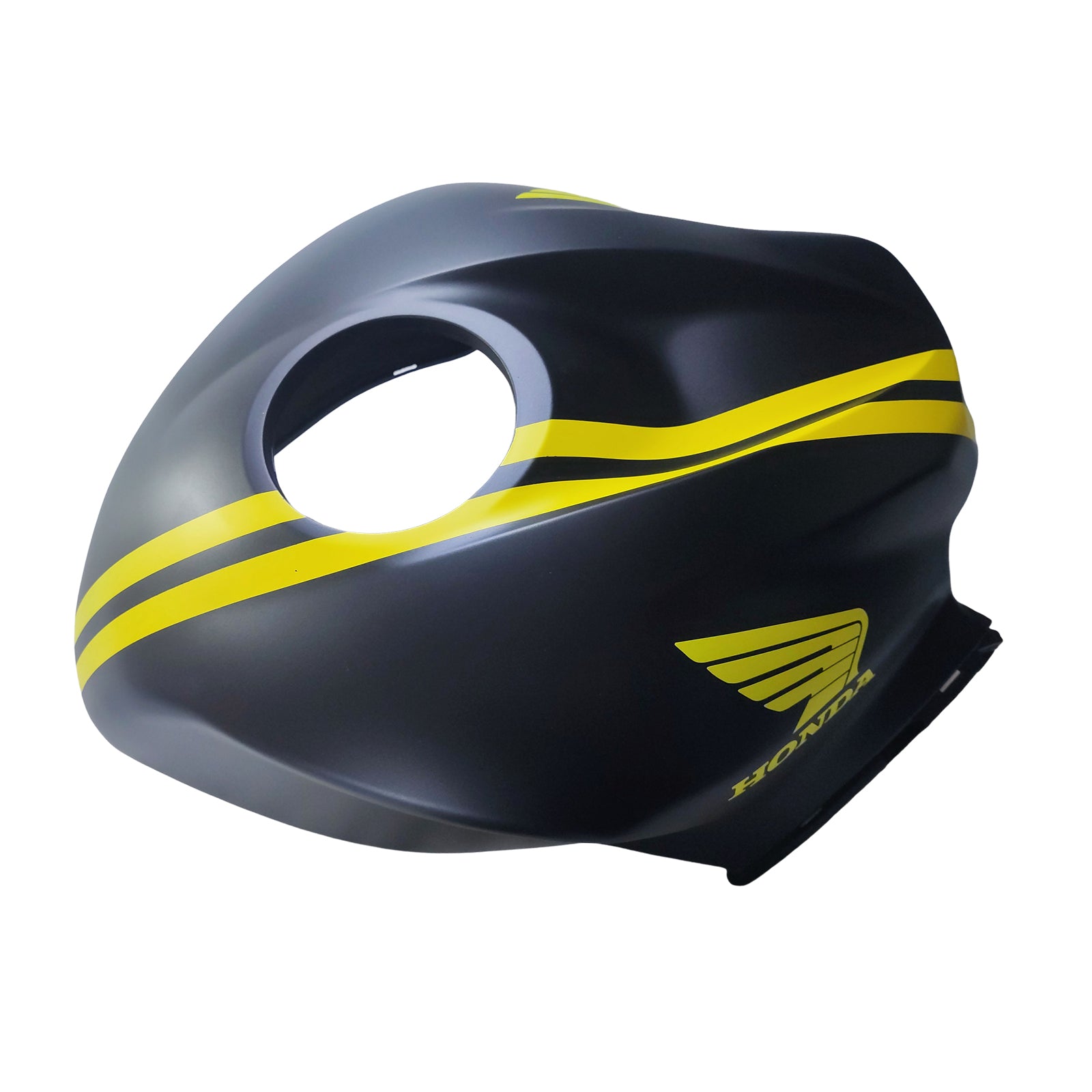 Amotopart 2007-2008 Honda CBR600RR Black Yellow Fairing Kit