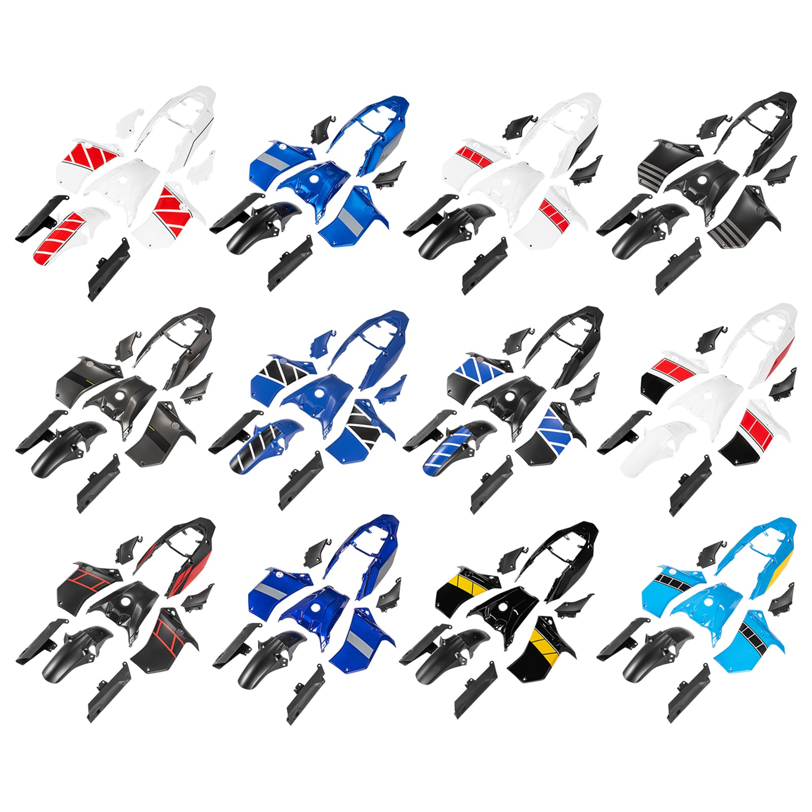 Amotopart 2019-2024 Yamaha Tenere 700 Fairing Kit