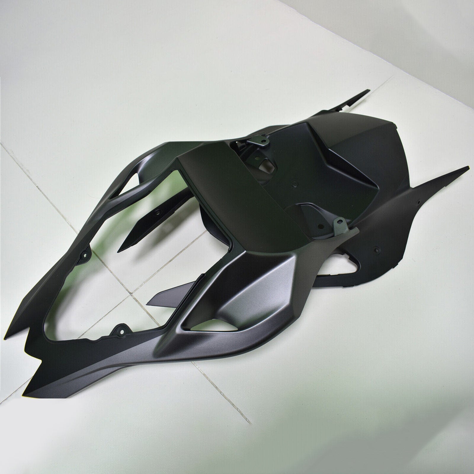 Amotopart 2009-2014 BMW S1000RR Black with Shark Teeth Fairing Kit