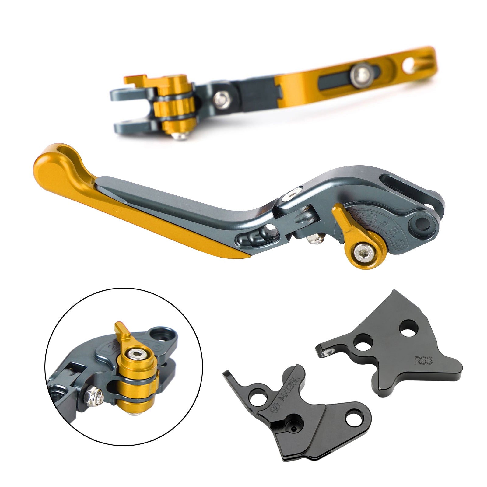 2005-2014 Yamaha YBR125 Einstellbarer Kupplungsbremshebel