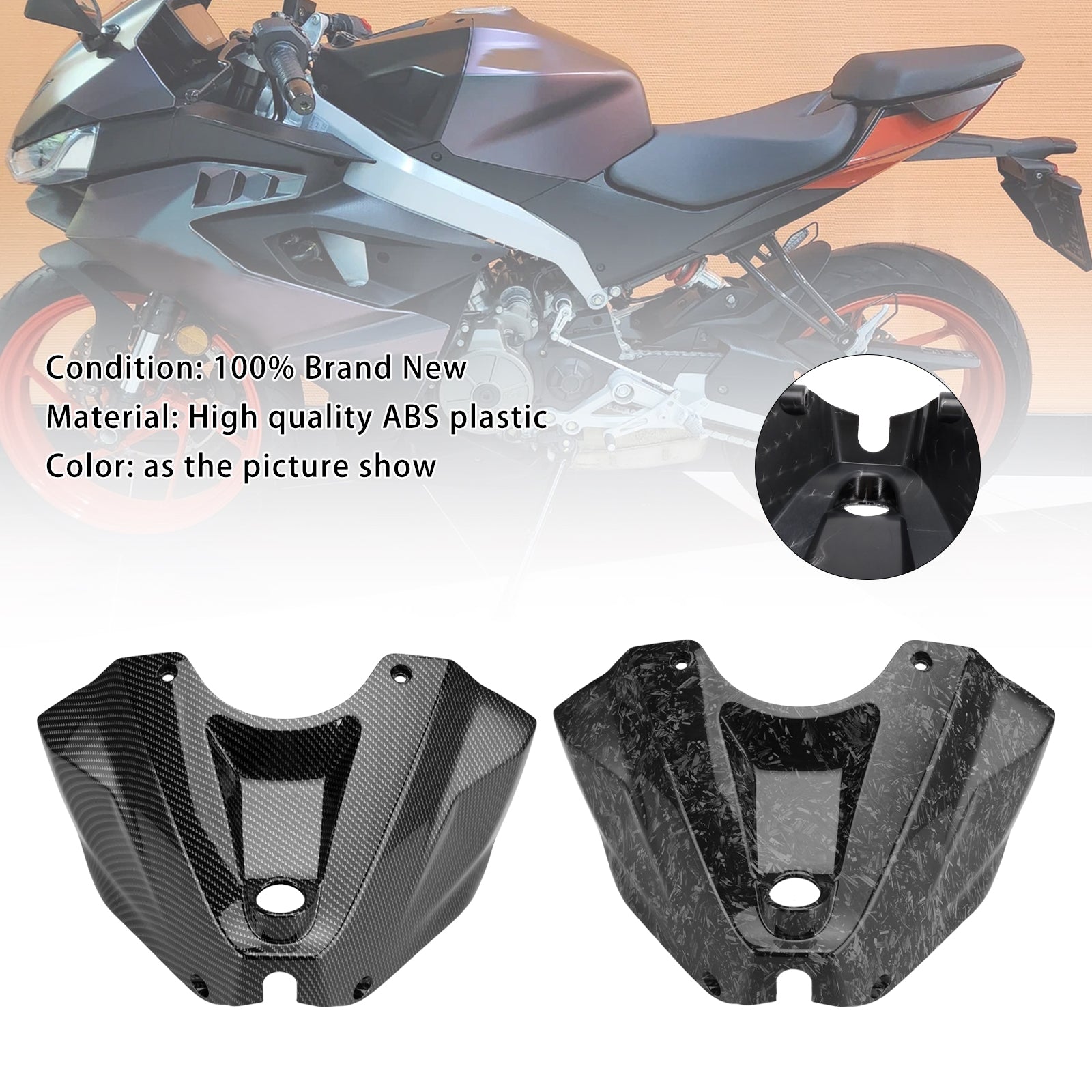 2024-2025 Aprilia RS457 RS 457 Front Gas Tank Cover Trim Fairing Cowl