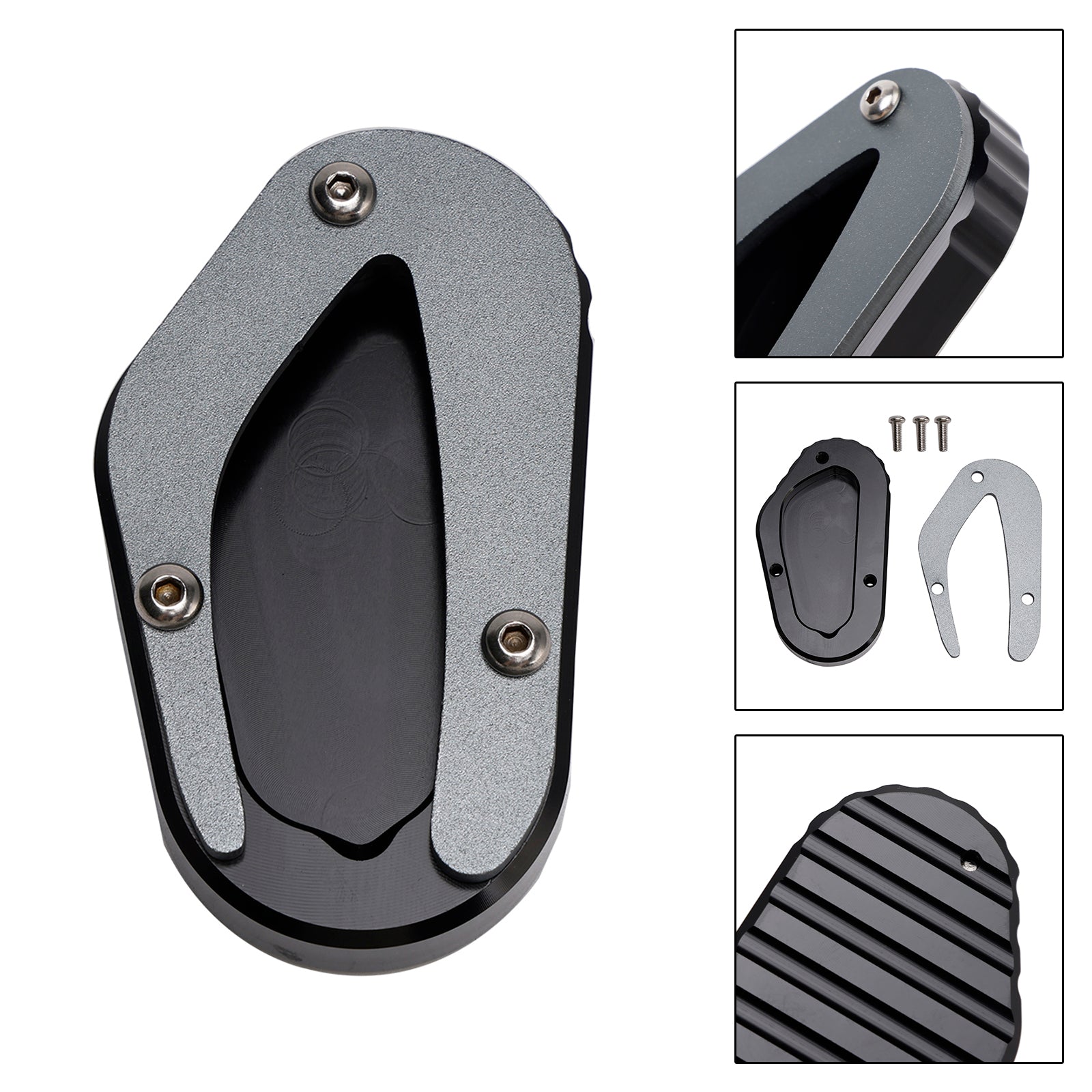 18-23 Bonneville T100 Street Scrambler 900 Kickstand Enlarge Plate Pad