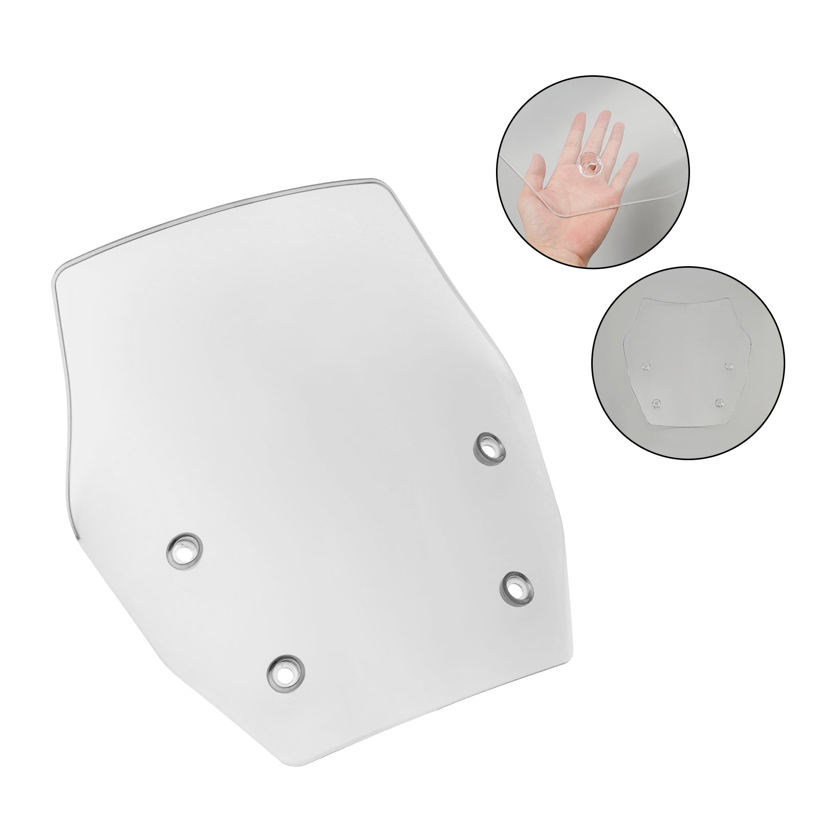 2024 BMW R1300GS Strålkastare vindrutan täcker vindrutan vindrutan