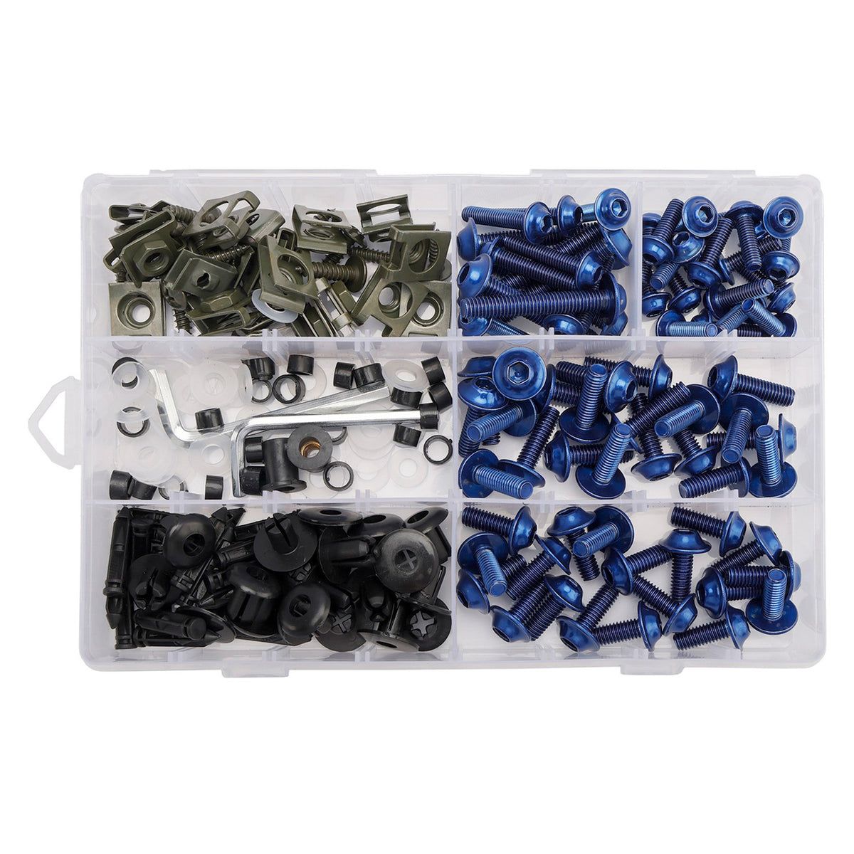 Amotopart 1991-1994 Honda CBR600 F2 Kit de carenado azul
