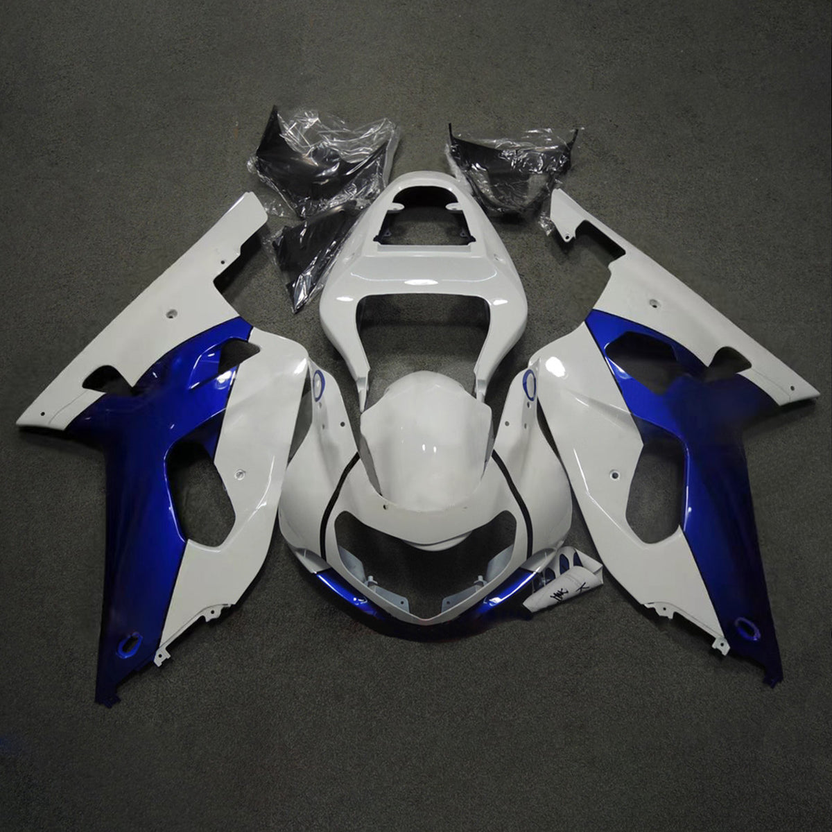 Amotopart 2001-2003 2000-2003 Suzuki GSX-R600 GSX-R750 K1 Grå Sort Beklædningssæt