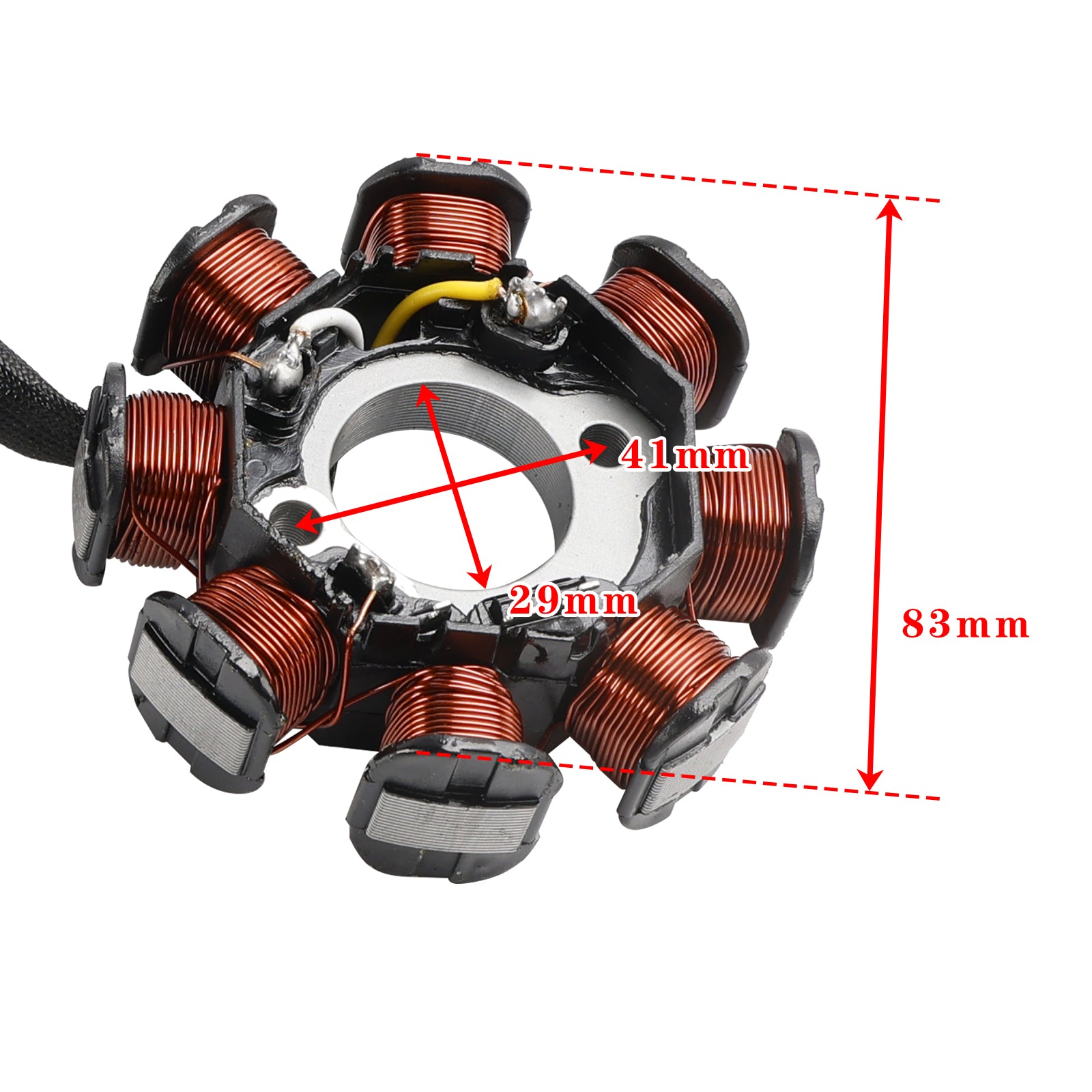 Kymco Agility Pilly People Sento Vitality 50 4 temps Stator Magneto