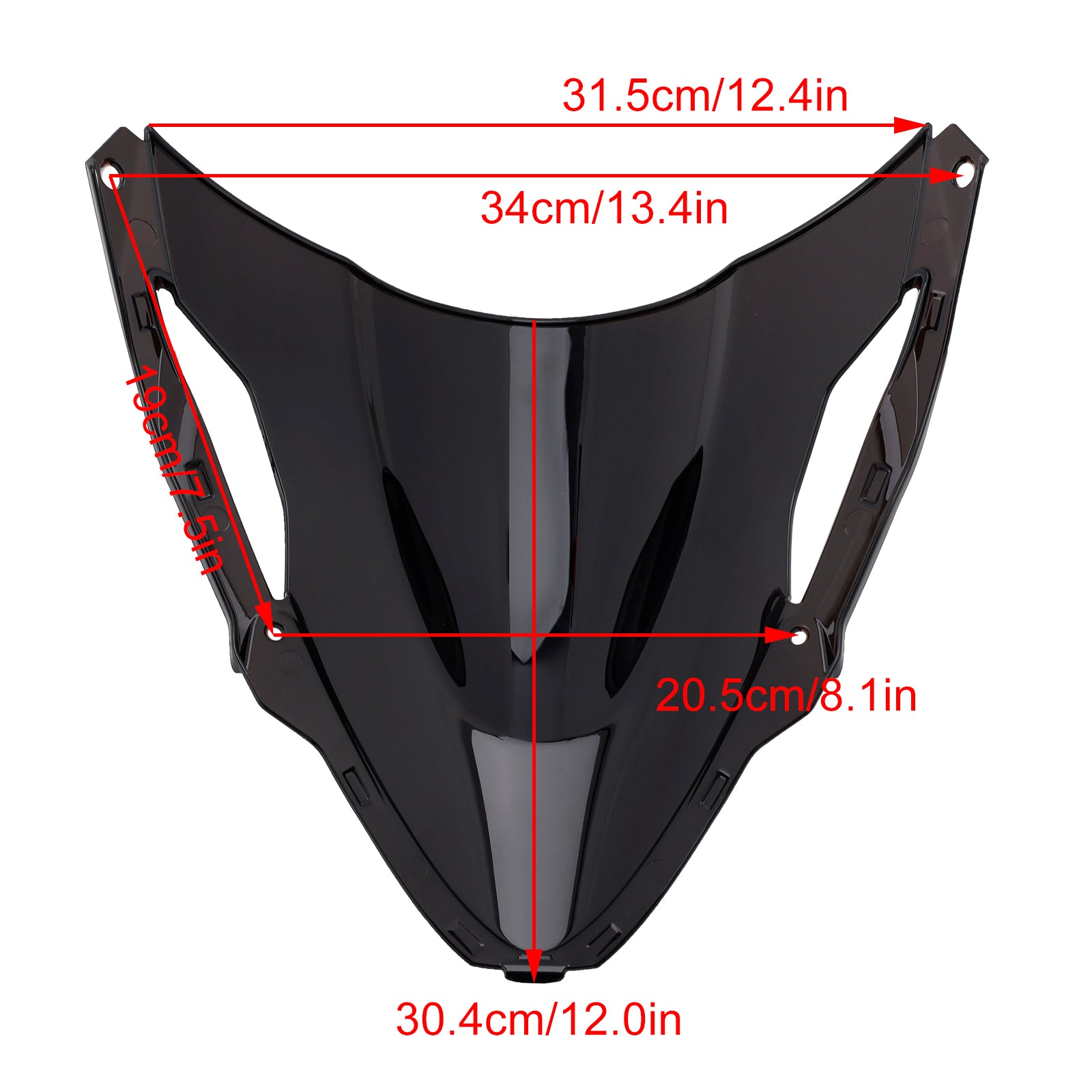 24-25 Kawasaki ZX6R 636 Windshield Windscreen