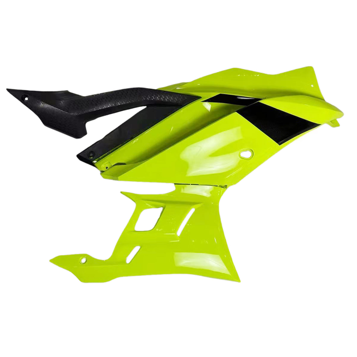 Amotopart 2022-2024 Yamaha YZF-R3 R25 zwart wit geel kuipset