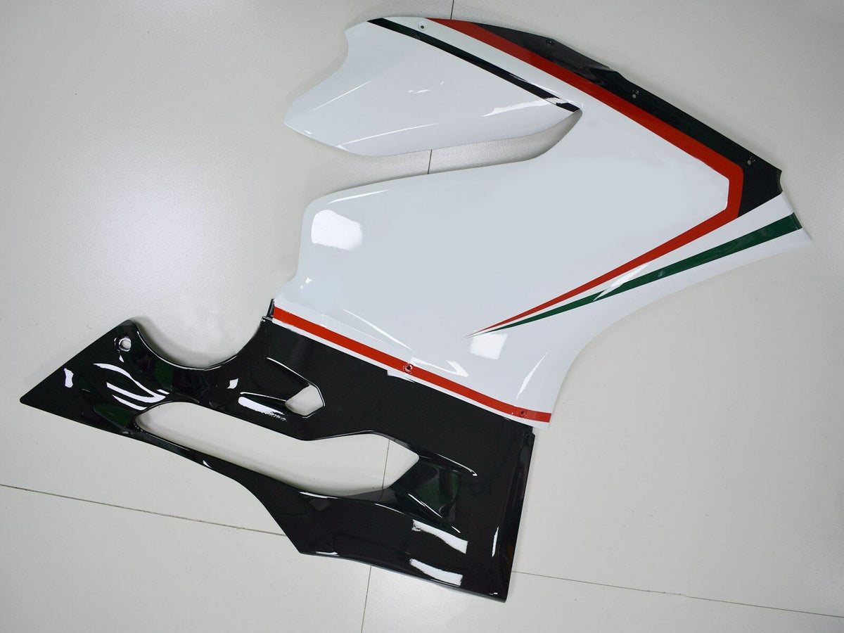Amotopart 2012-2015 Ducati 1199 White Black Red Fairing Kit