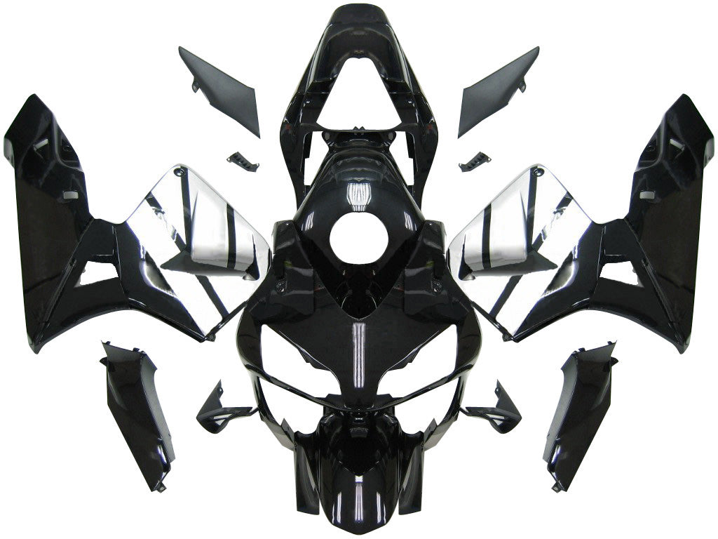 Amotopart 2003-2004 Honda CBR600RR Black Fairing Kit