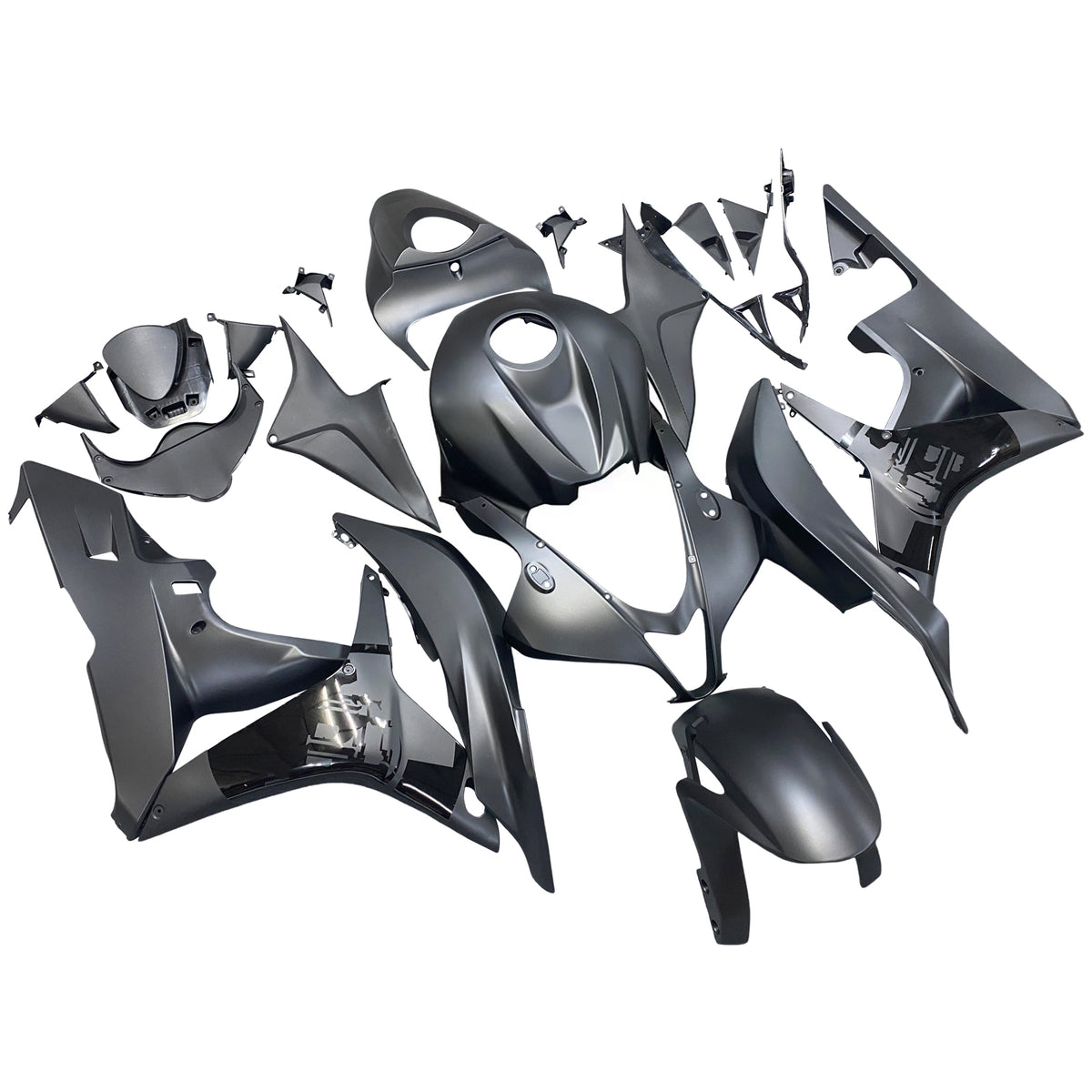 Amotopart 2007-2008 Honda CBR600RR Black Fairing Kit