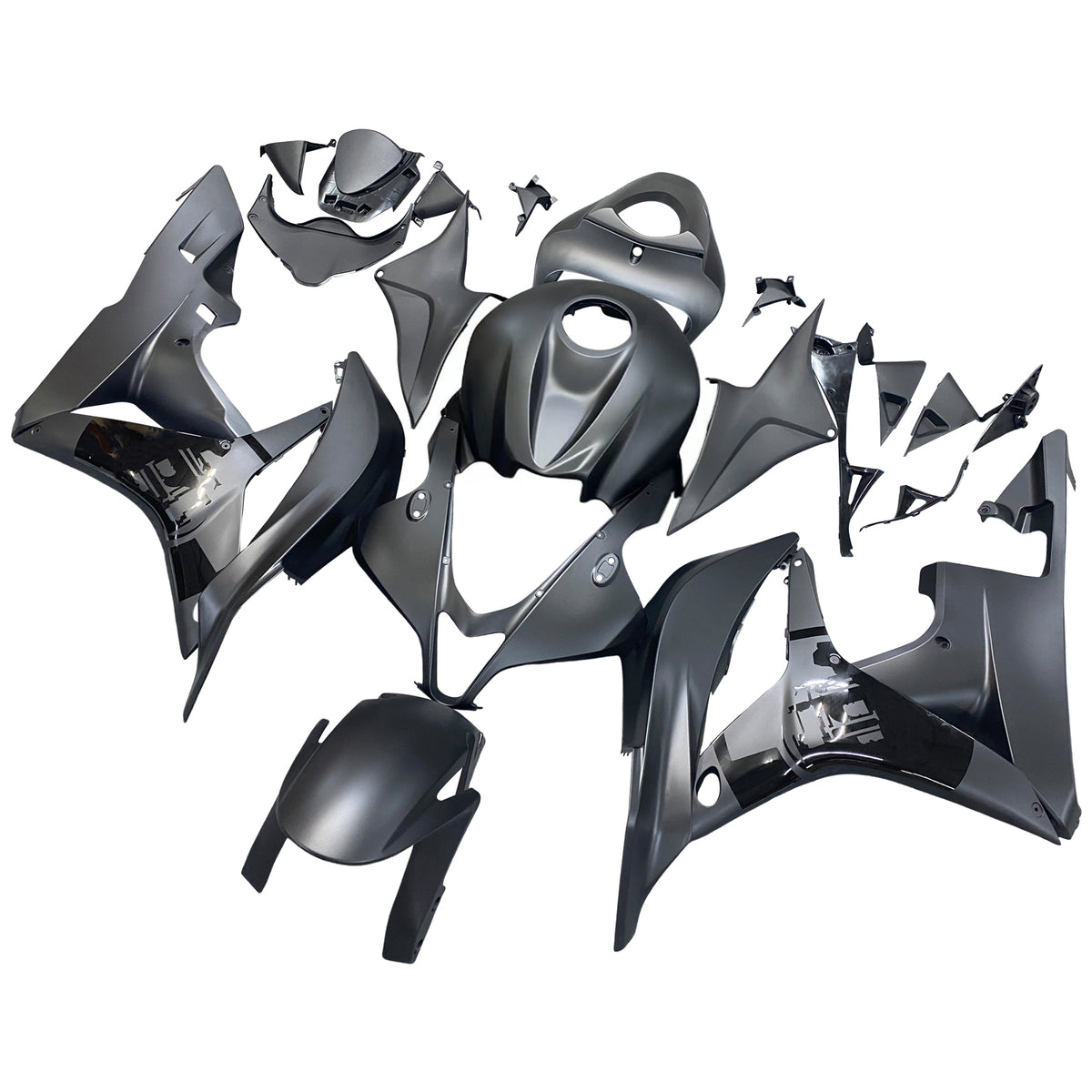 Amotopart 2007-2008 Honda CBR600RR Black Fairing Kit