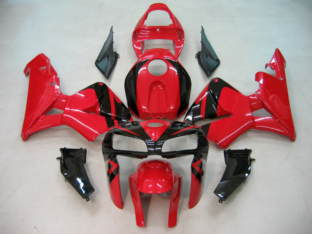 Amotopart 2005-2006 ホンダ CBR600RR F5 レッド フェアリングキット