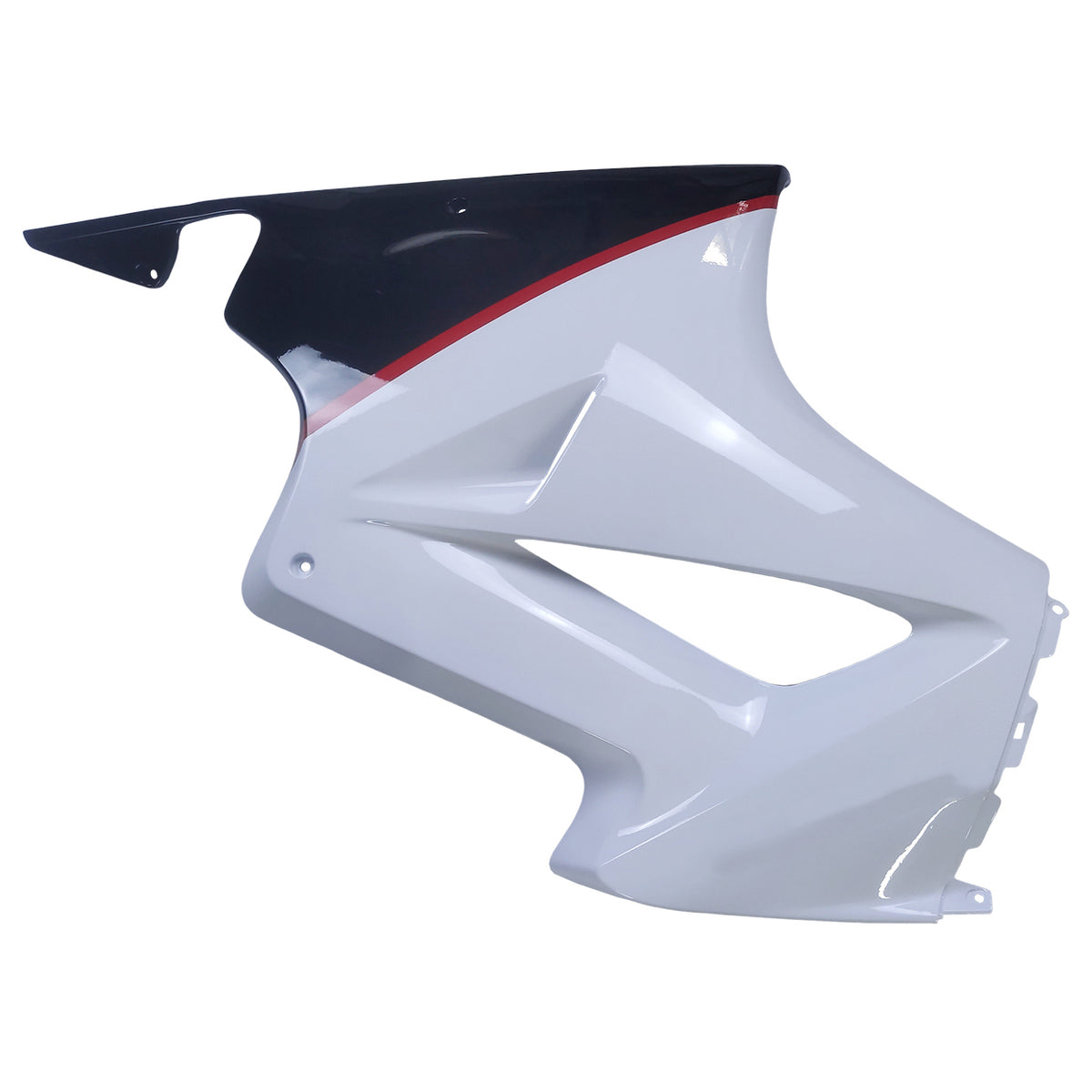Amotopart 2002–2012 Honda VFR800 Weiß Schwarz Verkleidungsset