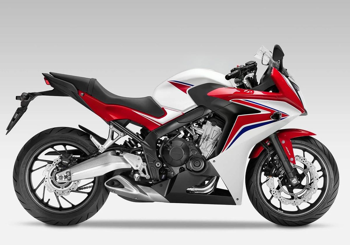 Amotopart 2017-2019 Honda CBR650F wit zwart rood kuipset