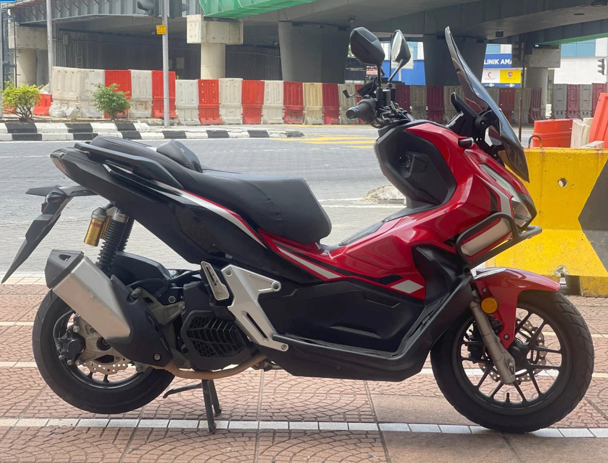 Amotopart 2018–2021 Honda ADV150 Grau Rot Schwarz Gelb Verkleidungsset