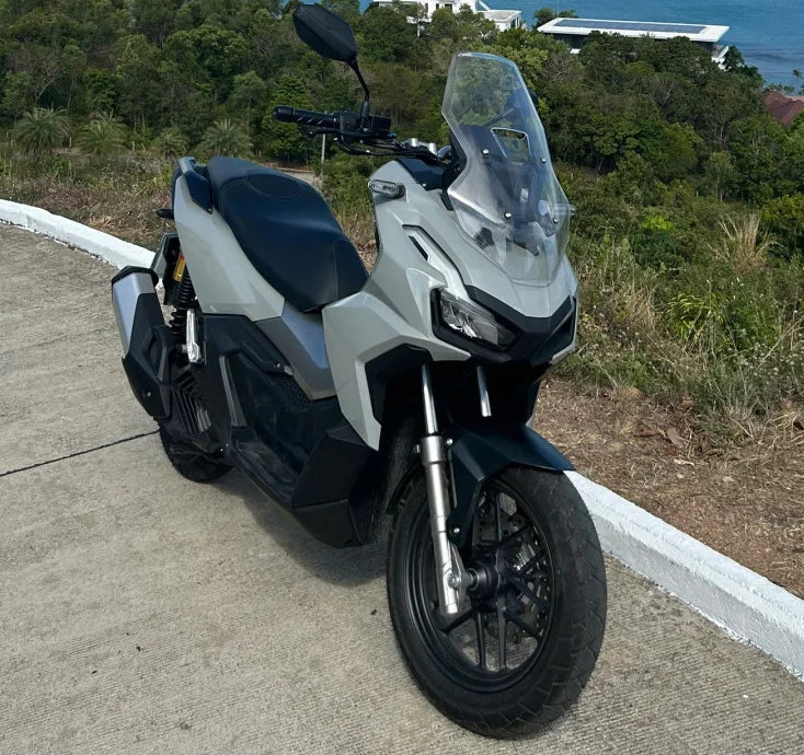 Amotopart 2022–2025 Honda ADV160 Blau Grau Schwarz Verkleidungsset