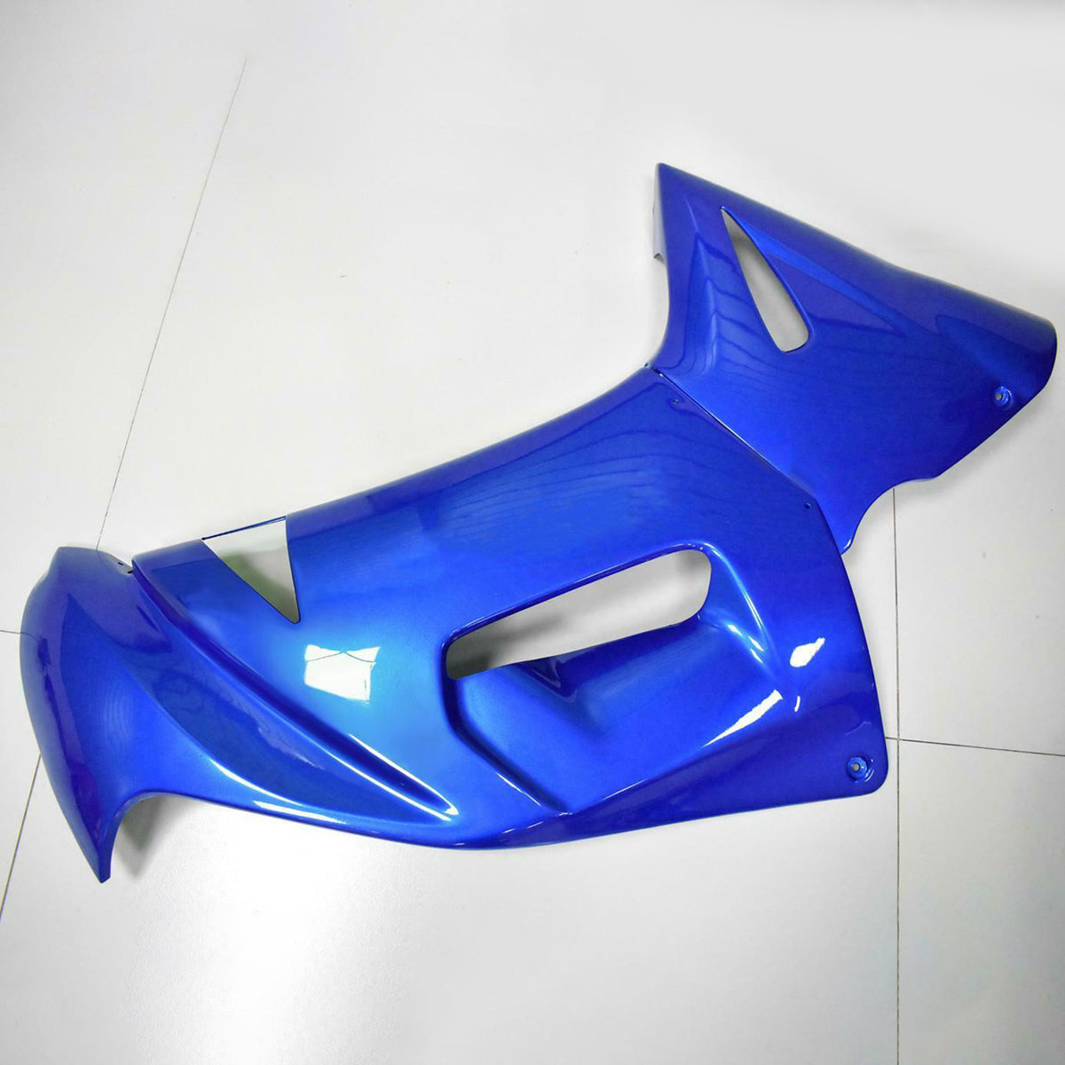 Amotopart 2006-2008 Kawasaki Ninja 650 ER-6F EX650 Sort Hvid Blå Fairing Kit